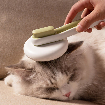 Cepillo para Mascotas con Mecanismo Inteligente.